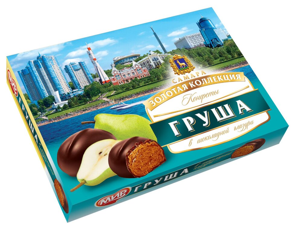  КФ МИР Груша в шоколадной глазури 160г  в Мариинске