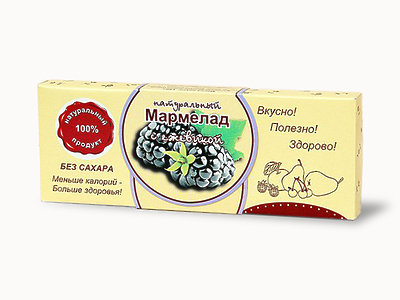  Мармелад натуральный "Ежевика" 140г в Мариинске
