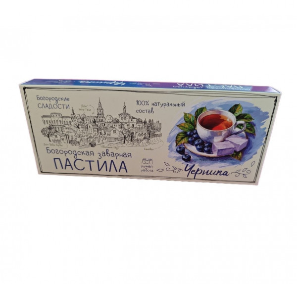 №1 Пастила заварная "Черника", 250г в Мариинске