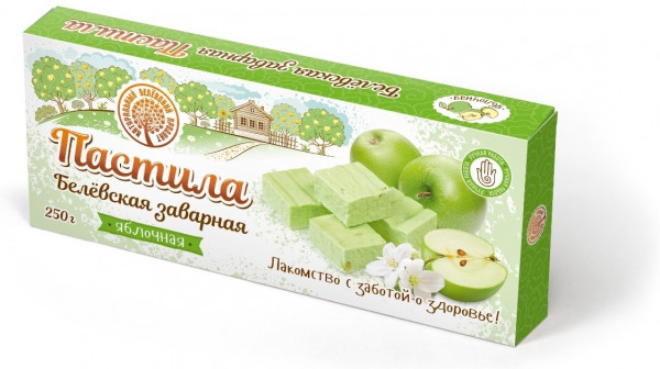 №1 Заварная пастила "Яблочная" 250г  в Мариинске