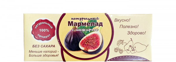 №2 Мармелад натуральный "Инжир" 140г  в Мариинске