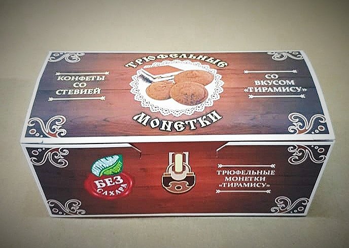  Трюфельные монетки вкус "Тирамису" 170г в Мариинске