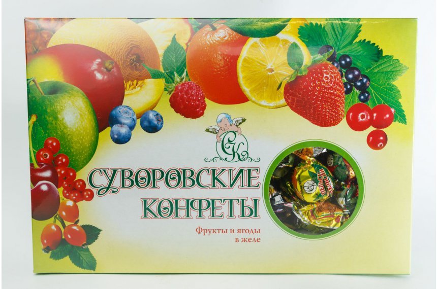  Суворовские конфеты желейные 500г в Мариинске