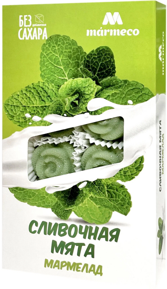  Мармелад без сахара  "Сливочная мята" 180г  в Мариинске