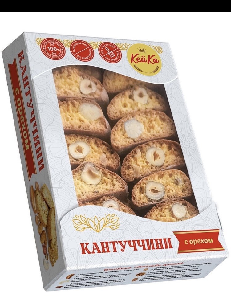  Кей Ко Кантуччини с орехом, 200г    в Мариинске