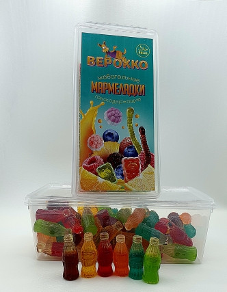  Жевательный мармелад Бутылочки, 250г      в Мариинске