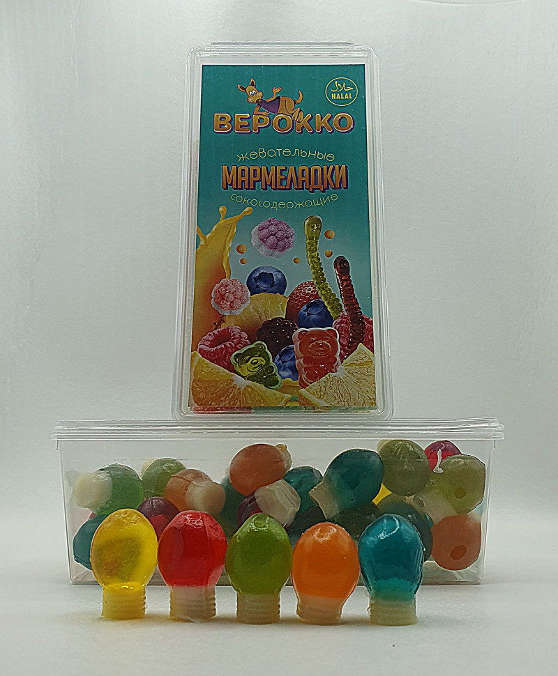  Жевательный мармелад Лампочки, 250г      в Мариинске